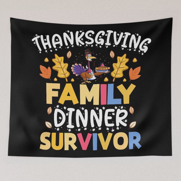 Item preview, Thanksgiving Family Dinner Survivor sign designed and sold by st0n0ga.