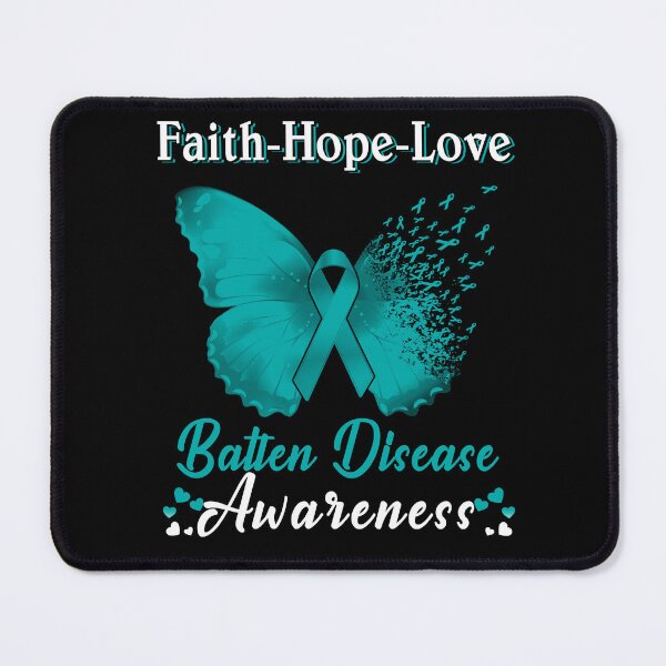 Item preview, Faith Hope Love Butterfly Batten Disease Awareness designed and sold by Gillosina.
