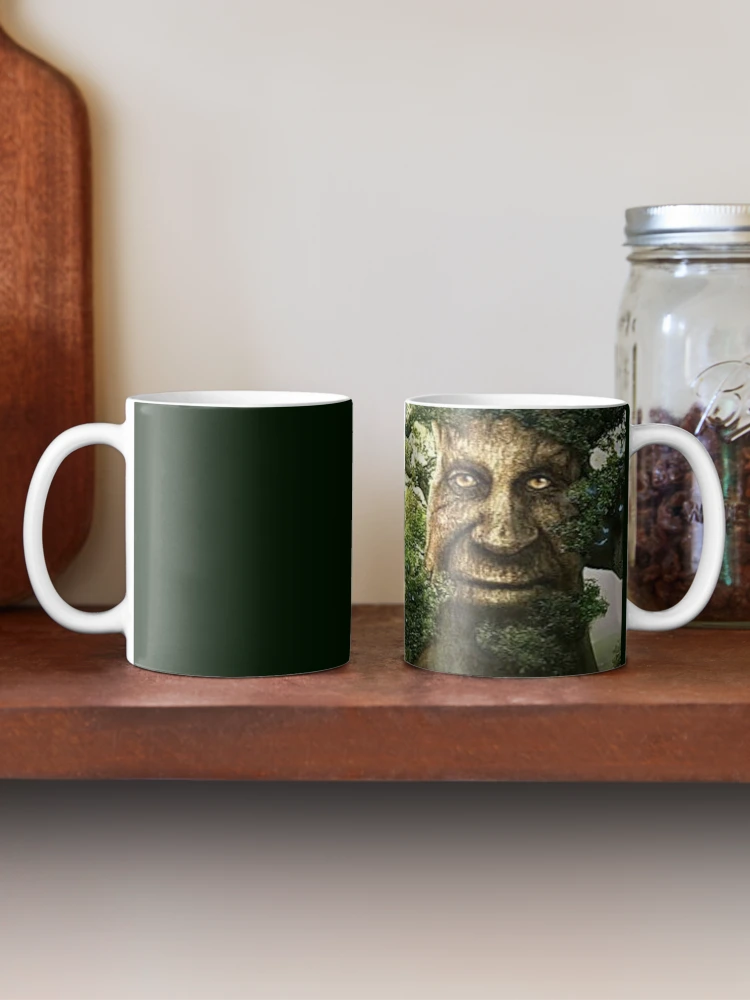 Insulated Travel Coffee Mug Wise Mystical Tree Meme Upscaled