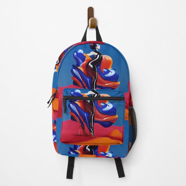 Kinky by Tale Teller Servalan Pop Art Rubber and Latex  Backpack