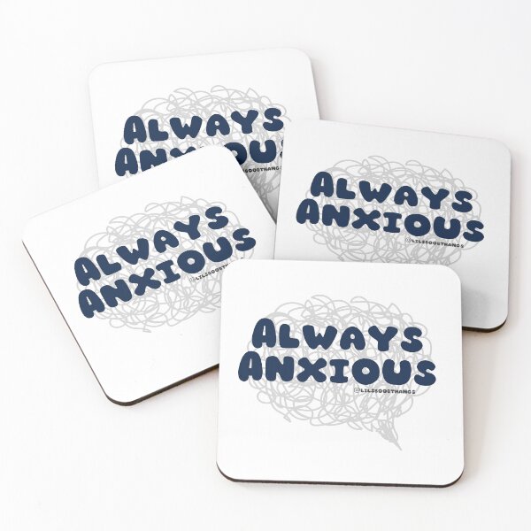 Item preview, Always Anxious. v3 | lilsboobthangs designed and sold by lilsboobthangs.