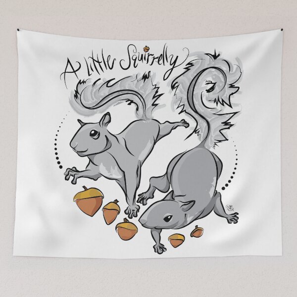 Item preview, A little squirrelly! designed and sold by NSoulliardArt.