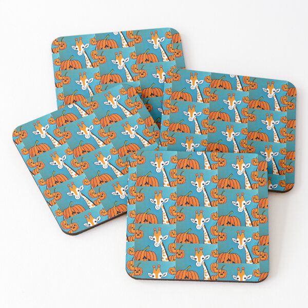 Item preview, Giraffe with Pumpkins designed and sold by Giraffic1217.