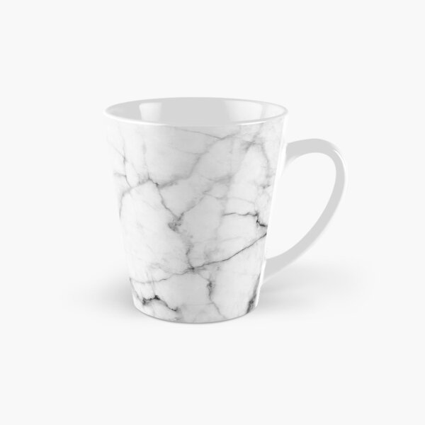 Item preview, Pure White Real Marble Dark Grain All Over designed and sold by 5mmpaper.