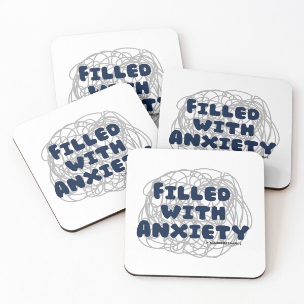 Item preview, Filled with Anxiety. v2 | lilsboobthangs designed and sold by lilsboobthangs.