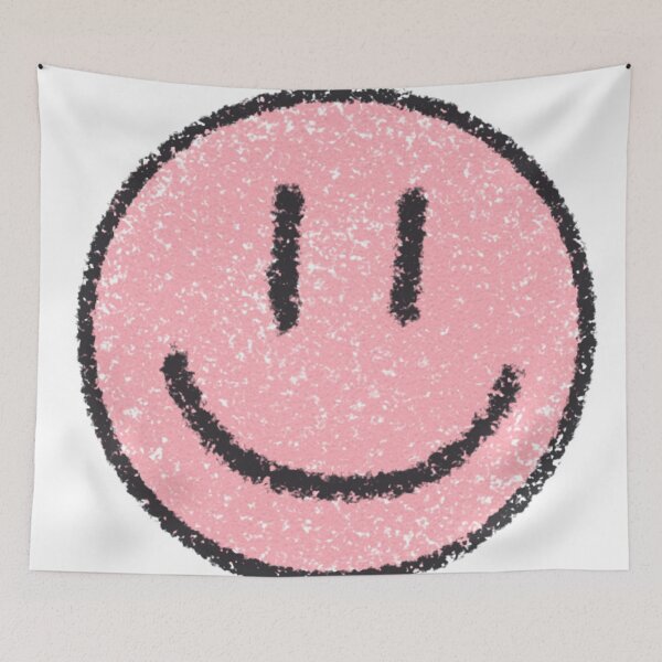 Item preview, Pink Smiley Face Chalk designed and sold by andthewhy.