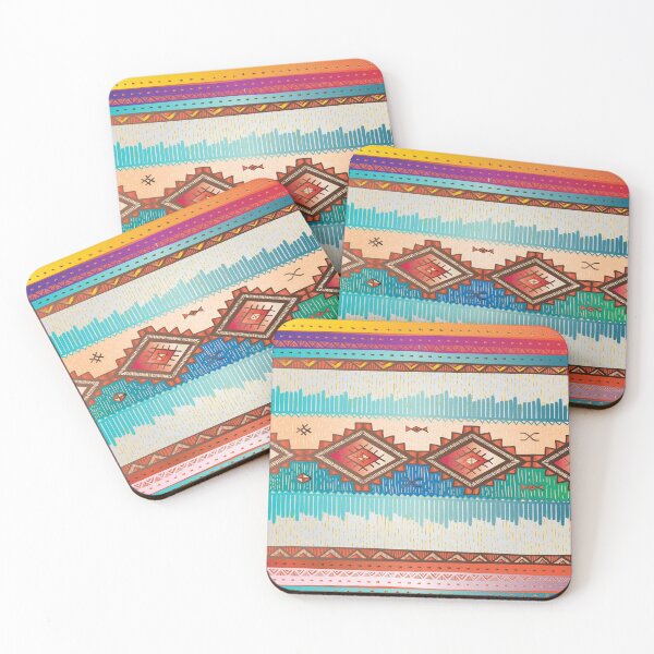 Item preview, Boho Pattern In Soft Pastels designed and sold by handsoftime2020.