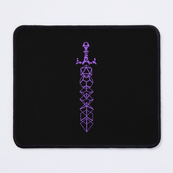Item preview, Purple Polyhedral Dice Sword designed and sold by hayallcascoes.
