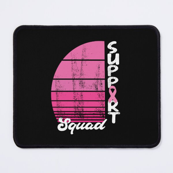 Item preview, Support Squad Cute Pink Ribbon Cool Cancer Awareness designed and sold by SharpThreadZ.