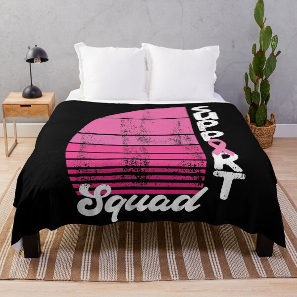 Item preview, Support Squad Cute Pink Ribbon Cool Cancer Awareness designed and sold by SharpThreadZ.