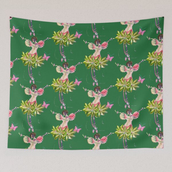 Item preview, Pink and Green Queen designed and sold by The Cindy Williams Collection.