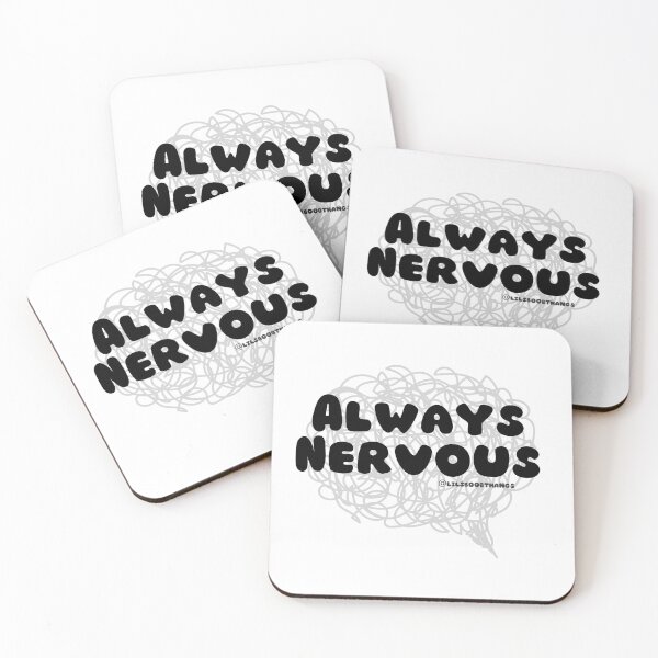 Item preview, Always Nervous. v3 | lilsboobthangs designed and sold by lilsboobthangs.