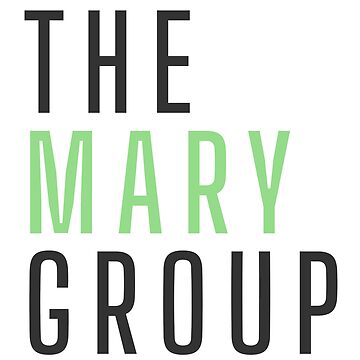 Artwork thumbnail, The Mary Group wordmark green/black by TheMaryGroup