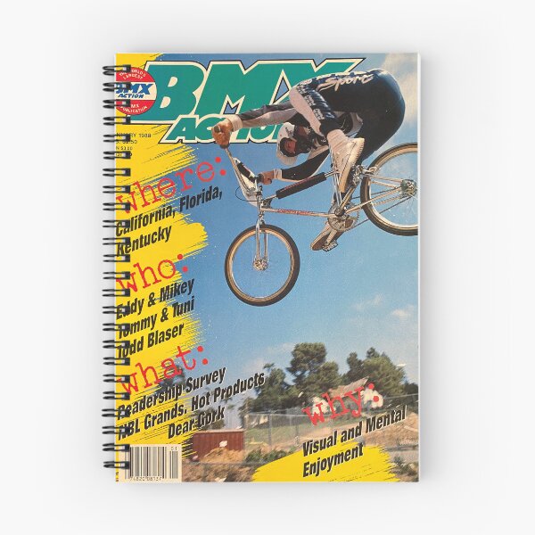 Item preview, Vintage Bmx Action T-Shirt designed and sold by Vintagebmxshirt.
