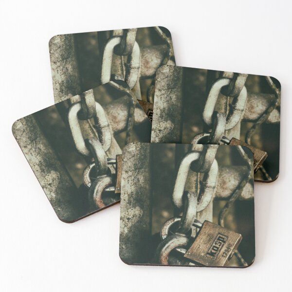 Item preview, padlock and chain designed and sold by Francespoppy.