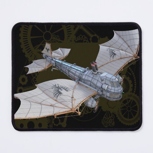 Item preview, Vintage steampunk aerospace flying machine designed and sold by AEROSPACE-IND.