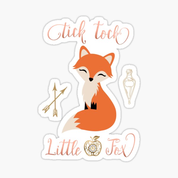 "Tick Tock OUABH Elements" Sticker for Sale by letswookieswin Redbubble