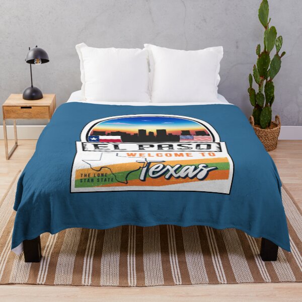 Item preview, El Paso, Welcome to Texas, The Lone Star State | Texas State and Cities Series -65 designed and sold by WorldStateArt.