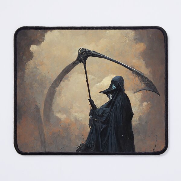 Item preview, Dark Grunge Fantasy Grim Reaper Poster designed and sold by MakeitMelo.