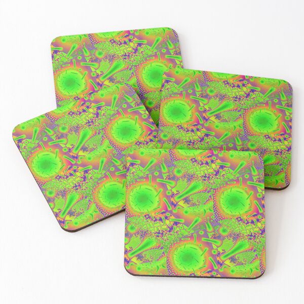 Item preview, Neon Dichroic Fractal designed and sold by bohemianbound.