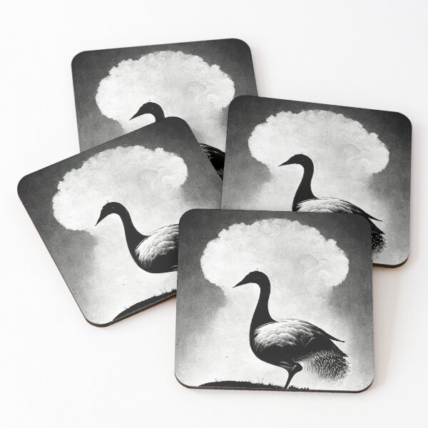 Item preview, a goose with some smoke behind him designed and sold by owenmorgan.