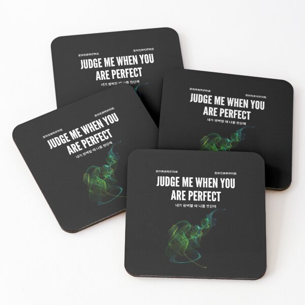 Item preview,   Judge me when you are Perfect Quotes  designed and sold by Ahmed  Feki.