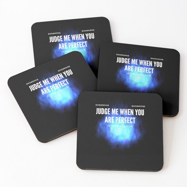 Item preview,   Judge me when you are Perfect Quotes  designed and sold by Ahmed  Feki.
