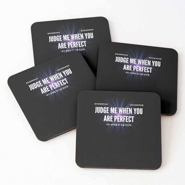Item preview,   Judge me when you are Perfect Quotes  designed and sold by Ahmed  Feki.
