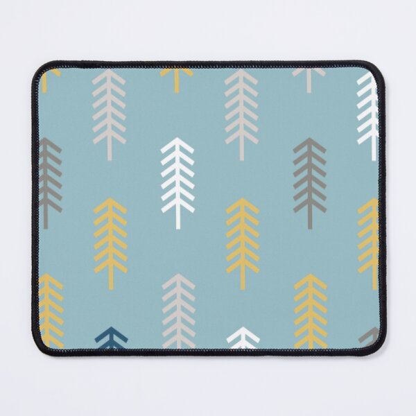 Item preview, Minimalist Tree Pattern In Blues designed and sold by handsoftime2020.