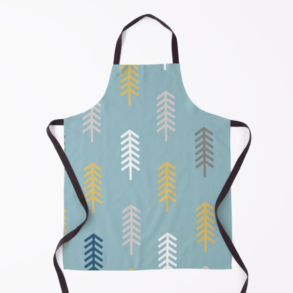 Item preview, Minimalist Tree Pattern In Blues designed and sold by handsoftime2020.