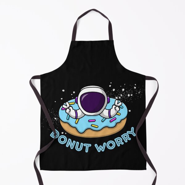 Item preview, Donut worry funny astronaut with a donut designed and sold by reka88.