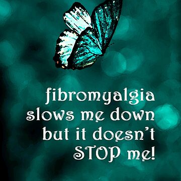Artwork thumbnail, Fibromyalgia Doesn't Stop Me Butterfly by FABulous-living