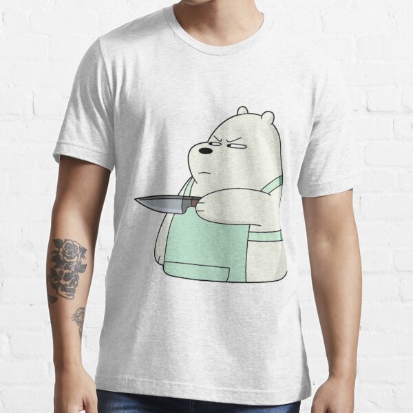  Men's We Bare Bears Parks and Rec Bear Alert T-Shirt