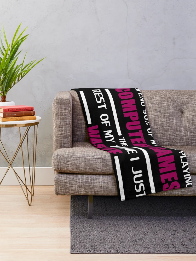Thumbnail 2 of 6, Throw Blanket, Computer Gaming designed and sold by RixzStuff.