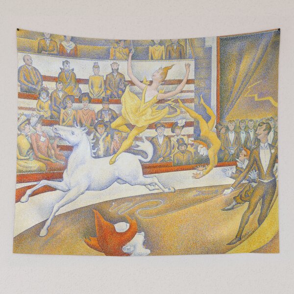 Item preview, Georges Seurat "The Circus" designed and sold by Alexandra Dahl.