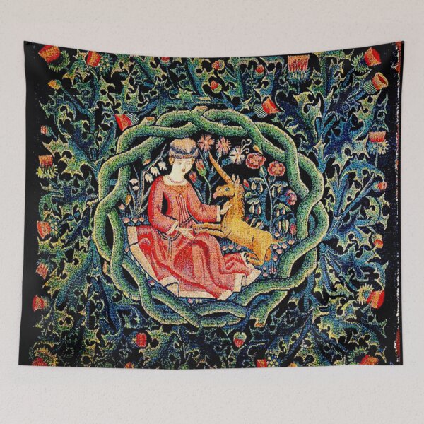 Item preview, The Lady and the Unicorn HD (1475)  designed and sold by MINDTHECHERRY.
