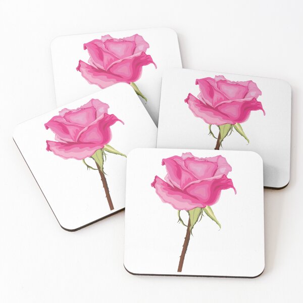 Item preview, Pink roses watercolor designed and sold by The Love Quill.