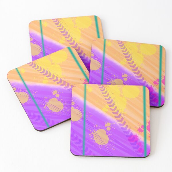 Item preview, Grunge Vibes Neon 80's 90s Splatters 2.0 designed and sold by that5280lady.