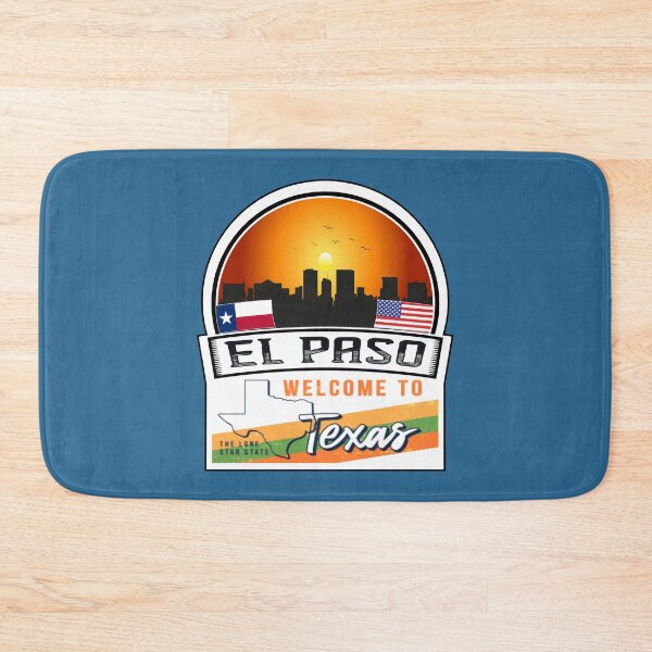 Item preview, El Paso, Welcome to Texas, The Lone Star State | Texas State and Cities Series -75 designed and sold by WorldStateArt.