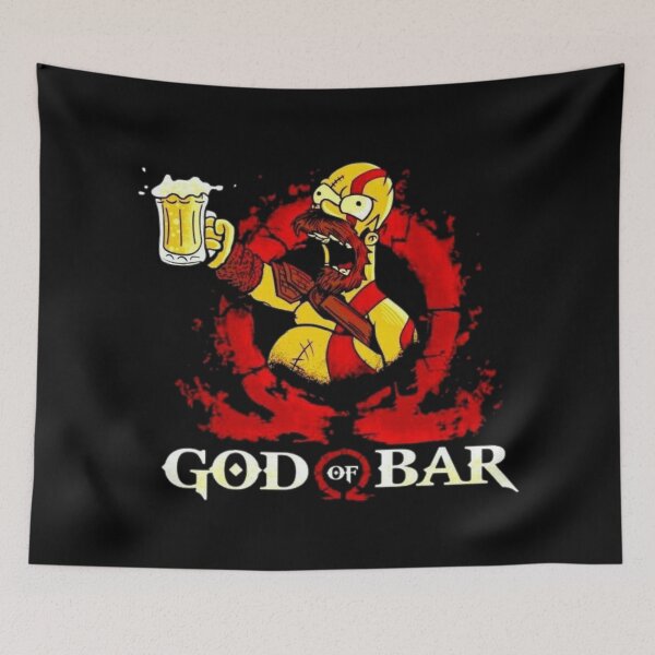 Item preview, God of Bar Funny Parody Unique Design  designed and sold by Latenighttalkin.