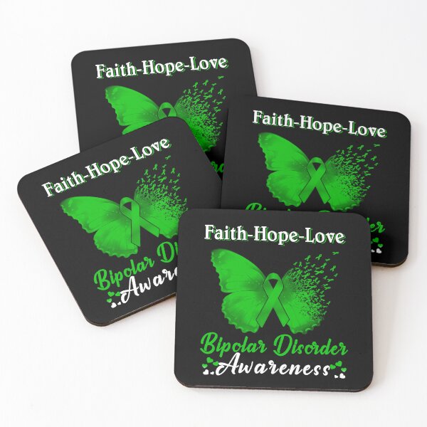 Item preview, Faith Hope Love Butterfly Bipolar Disorder Awareness designed and sold by Gillosina.