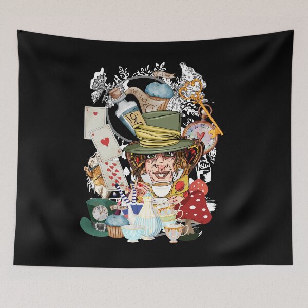 Item preview, Alice in wonderland, Mad hatter’s Tea Party  designed and sold by Martzart.