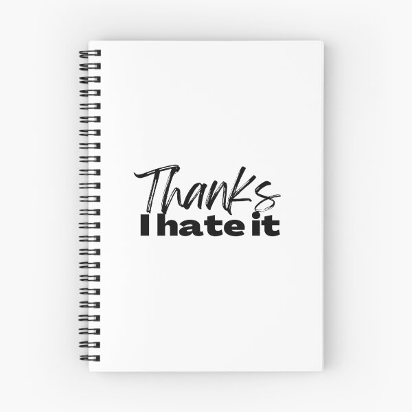 Item preview, Thanks I hate it white designed and sold by HaekelHex.