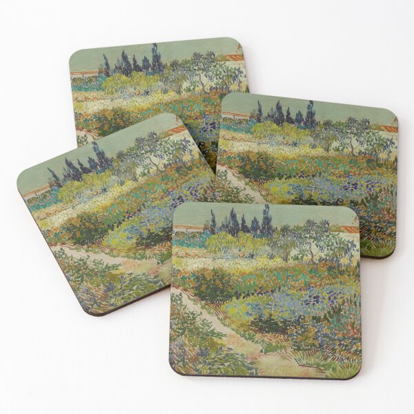 Artikelvorschau, Garten in Arles von Vincent van Gogh entworfen und verkauft von Gildermere.