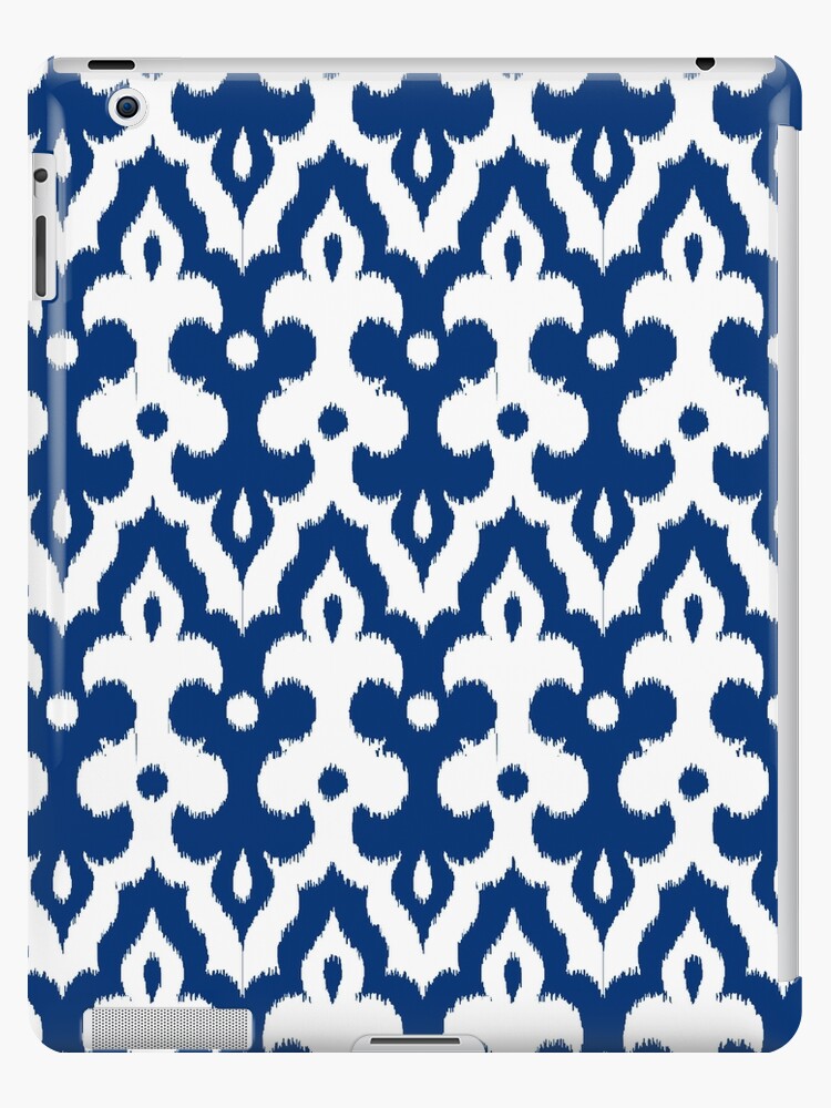 Blue and White Camouflage | iPad Case & Skin