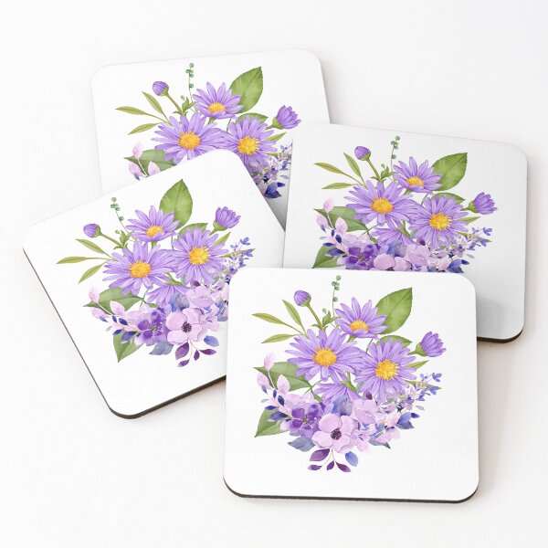 Item preview, Romantic Watercolor Flower Bouquet designed and sold by The Love Quill.