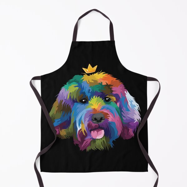 Item preview, Cockapoo - Cocker Spaniel Colorful Dog illustration designed and sold by blackdogshop.