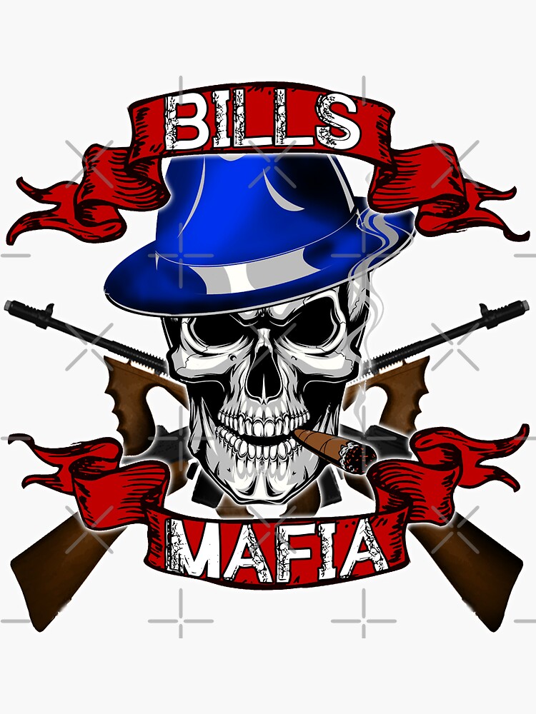 Buffalo Bills Mafia Design - Bills Mafia - Sticker