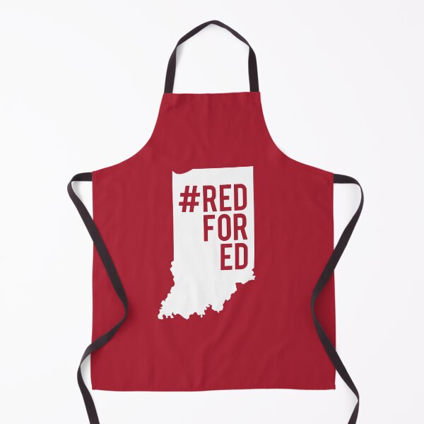 Item preview, Red For Ed Indiana Teacher designed and sold by corbrand.