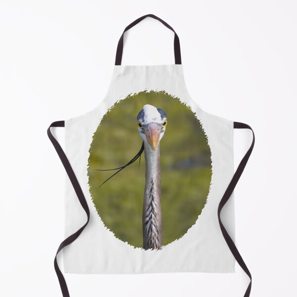 Item preview, Great Blue Heron Looking Straight Ahead designed and sold by rmyerphoto.